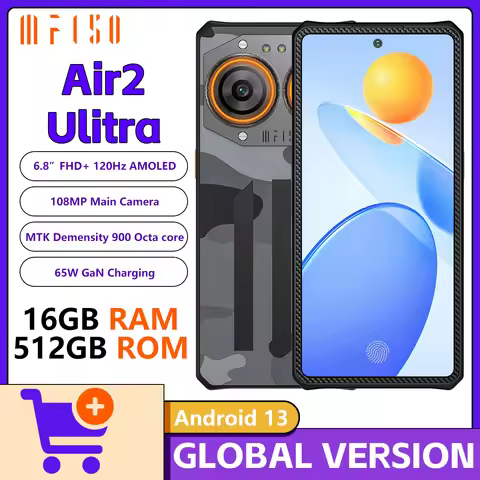 IIIF150 Air2 Ultra 5G Rugged Phone 6.8''FHD+ 120Hz 2K AMOLED Screen 16GB+512GB 108MP Camera Ultra-th