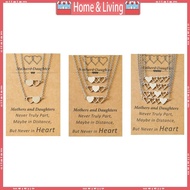 ci 4 3 2 Pieces Hollow Heart Necklace Bracelet Sister Friendship Matching Jewelry