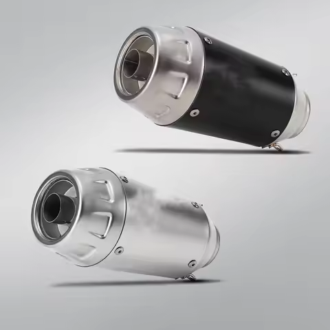 Motorcycle Exhaust Muffler Pipe Stainless Steel Tube For Yamaha Honda Kawasaki Z800 Z900 R1 R3 R6 CB