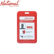 Adventurer Id Protector Idv-Pp11 54X86Mm Vertical 2 Sided Holds 2 Cards Red - School Supplies