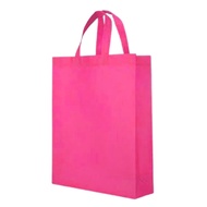 1 Lusinan /12pcs Tas Kain Spunbond Goodie Bag Handle Box Kotak Jumbo Besar 25x35x10 Kantong Belanja