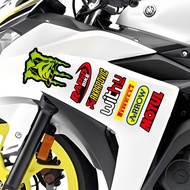 Reflective Fender Cover Scratch Protection Sticker Monster MOTUL Waterproof Motorcycle Body Decoration Decal Accessories