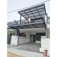 awning kaca pagola acp metaldeck