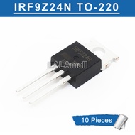 10pcs IRF9Z24N TO-220 IRF9Z24NPBF F9Z24N TO220 55V/12A MOSFET Transistor New Original