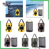 [Lzdjfmy2] Camping Bucket Water Storage Container 25L with Lid Lightweight Folding Water Bucket for 