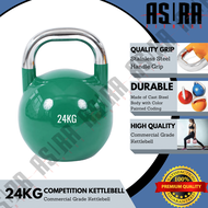 ASURA Fitness 24KG Coated Cast Steel Competition Kettlebell CrossFit Kettlebell Sports Training (1 U