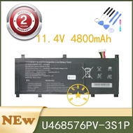 Laptop Battery 11.4V 4800mAh Reliable power source For Q311-N140A U468576PV-3S1P +Tools