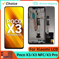 6.67 For Xiaomi Poco X3 LCD Display M2007J20CG Touch Screen Digitizer Assembly For Xiaomi Poco X3 NF