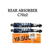 Honda C70Z2 C70 Z2 Rear Absorber Yasusu (Blue) Monoshock Belakang High Quality 290MM C70Z 2