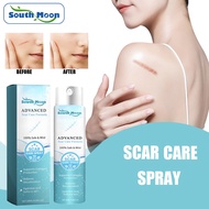 【Hot Sale】South Moon Scar Care Spray Fade Burn Surgical Scars Acne Spots Stretch Marks Repair Firmin