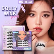 MATA Dolly Wink Eyelash With Glue Instant Eyelash Stick Lash Grip Without Glue Douyin Style natural 