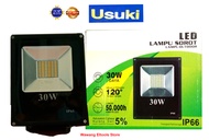 LAMPU SOROT/FLOOD LIGHT USUKI LED 30W KUNING 4000K ANTI KABUT