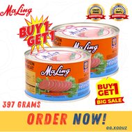 Maling Chicken Luncheon Meat, 400g - Original - Canned - Authentic Brand Seal - Imported