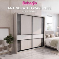 ✨Free Install✨ Bahagia Oakvera Wardrobe 5x8/6x8/8x8 Wardrobe Clothes ~ Bedroom ~ Almari Baju ~ Melam