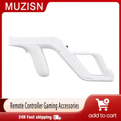 1PCS Detachable For Wii Zapper Gun for Remote Controller Gaming Accessories Games Remote Control Sho