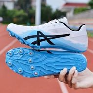 Men Track and Field Shoes Women Spikes Sneakers Athlete Running Training Shoes Lightweight Racing Sp