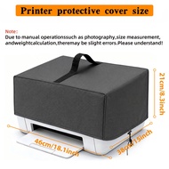 TEMU Printer Cover, Heavy-duty 300d Oxford Fabric Printer Cover, Reinforced Top And Foldable Storage