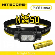 NITECORE NU50 Headlamp Outdoor Camping Headlight Head-Mounted Fishing Light Running Headlamp Working Headlamp Tool Head Light