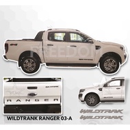 FORD RANGER WILDTRAK RANGER STICKER