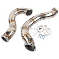 AP03 Exhaust Turbo Pipes Downpipe kit N54 For BMW E90 E92 E91 E93 E82 335i 135i 3.0L 2007-2010