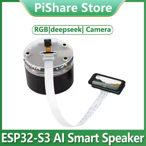 DeepSeek AI Voice Chat ESP32-S3 Box N16R8 Dual Microphones AUDIO Board Support External LCD/Camera A