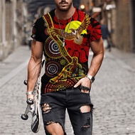 Mens T-Shirts Australia Graphic T Shirts Short Sleeve T-Shirts for Men Tees Tops Summer Oversized T 