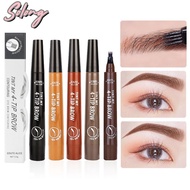 COMEME Liquid Eyebrow Pencil, Long lasting Anti-Sweat 4 Point Eyebrow Pencil,  Waterproof  Eyebrow P