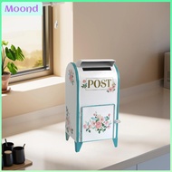 Kesoto Standing Mailbox Package Delivery Box Post Newspaper Magazines Box Parcel Drop Box for Yard P