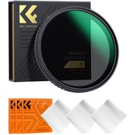 K&F Concept Camera Nano-X ND2 to ND32 ND Filter 52/58/62/67/72/77/82mm Fader Neutral Density Variabl