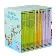 50 Books Set Usborne My First Reading Library Cognitive Children Story Books