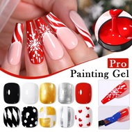 BORN PRETTY Painting Gel 5ml Professional Nail Paint Color Gel Polish For Nail Art UV Gel Varnish