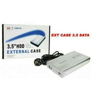 M-TECH Casing HDD 3.5" SATA USB 2.0 External Case / Casing HDD 3.5 SATA 3.5 HDD EXTERNAL CASE