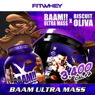 BAAM ULTRA MASS ขนาด 20 LB เพิ่มน้ำหนัก สูตรเพิ่มน้ำหนัก ให้สารอาหารครบ วิตามินครบ #อาหารเสริม #น้ำห