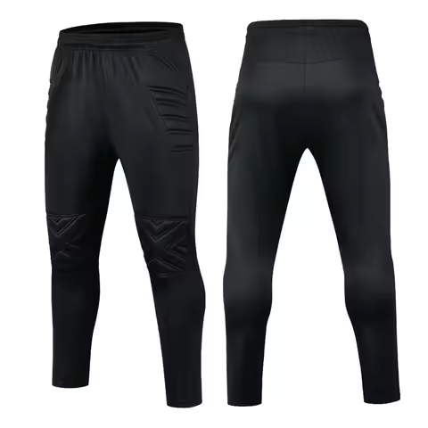 2024 New Mens Goalkeeper Pants Soccer Wear Sport Trousers Adult Futbol Pants Sponge Protective Goalk