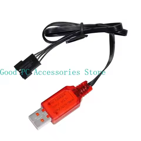 R53C Copper Wire USB Battery Charging for 7.4V 500mA Lithium Cells Batteries for Fast Speed Car and 