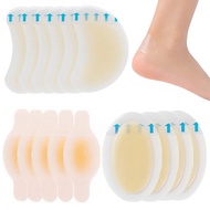 15 Pieces Blister Plasters Invisible Hydrocolloid Gel Blister Bandages Blister Cushion Pad for Heel 