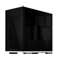 SilverStone Lucid 01 Full Tempered Glass Micro-ATX Case-USB 3.0