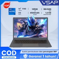 VSAP Laptop Intel Celeron N3350- RAM 6GB- SSD 128GB Notebook - Windows 11 Pro - 14 inch