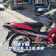 ［CUSTOMIZE］SEAT COVER FOR SYM BONUS 110 SR