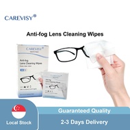 CAREVISY Anti fog Lens Cleaning Wipes Spectacle Cleaner Anti Fogging Lens Cleaner for Eyeglasses Scr