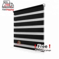 Bidai Tingkap Zebra Roller Blinds | Bidai Kain Langsir Indoor | Sunshade | A+ Premium Quality 🇲🇾