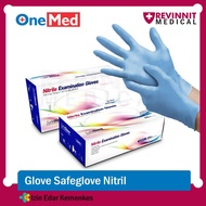 Nitrile Blue Gloves/SGN Nitrile Glove OneMed box Contains 100pcs