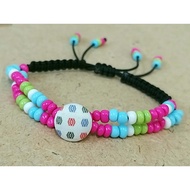 [DIY Material Package] Indigenous Style Taroko National Ancestor Eye~Beaded Weaving Bracelet Beaded 