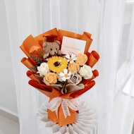 Graduation Convo bouquet Graduation Soap flower small bouquet