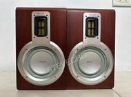 飛利浦 PHILIPS MCD708 喇叭一對 高音喇叭為絲帶喇叭 音響 音箱 品項跟音質都優 