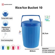 TERMOS Maspion 10 Liter Rice Ice Bucket Thermos Ice Box Cooler Bekas Makanan Bertutup