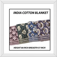 Govindaraja Indian Cotton Blanket / Selimut India/ Blanket