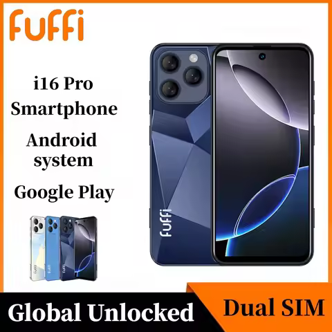 FUFFI Global Vision I16 Pro Smartphone 5G Android 5300mAh 4GB RAM 46GB ROM 6.56 Inch 1080x2640HD 24+