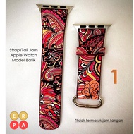 Strap | Apple Watch 4 5 6 Se 38 40 42 44mm Batik Watch Strap