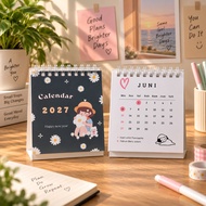 CALENDAR 2027 DESK CALENDAR/ 2027 AESTETIC CALENDAR/ 2027